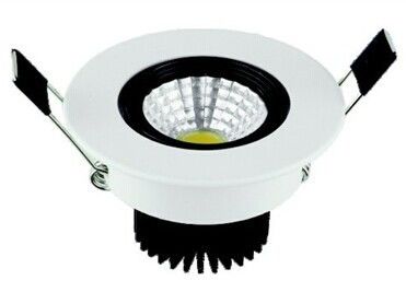 ESPIGA Epistar 450LM 6000K Downlights conduzido Recessed redondo 5W para o espaço comercial