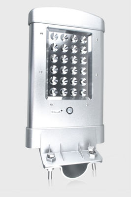 A economia de energia 60W refrigera as luzes de rua solares integradas exteriores brancas do diodo emissor de luz IP66