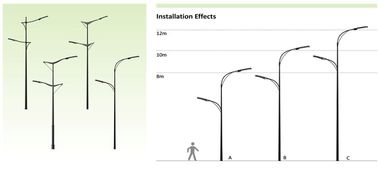 IP66 exterior conduziu a iluminação de rua impermeável para a elevação expressa